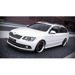 Накладки на пороги на Skoda Superb II